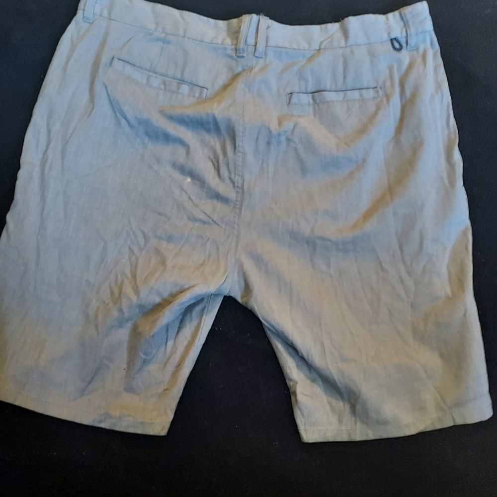 Ocean Current Gray Flat Front Shorts - image 3